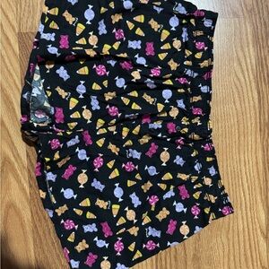 VS PINK Candy Print Black Shorts